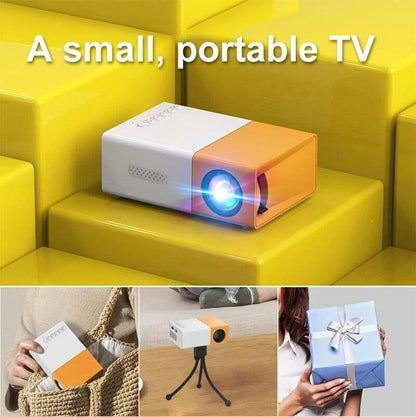 Mini Portable Projector 1080P LED Pico Video Projector