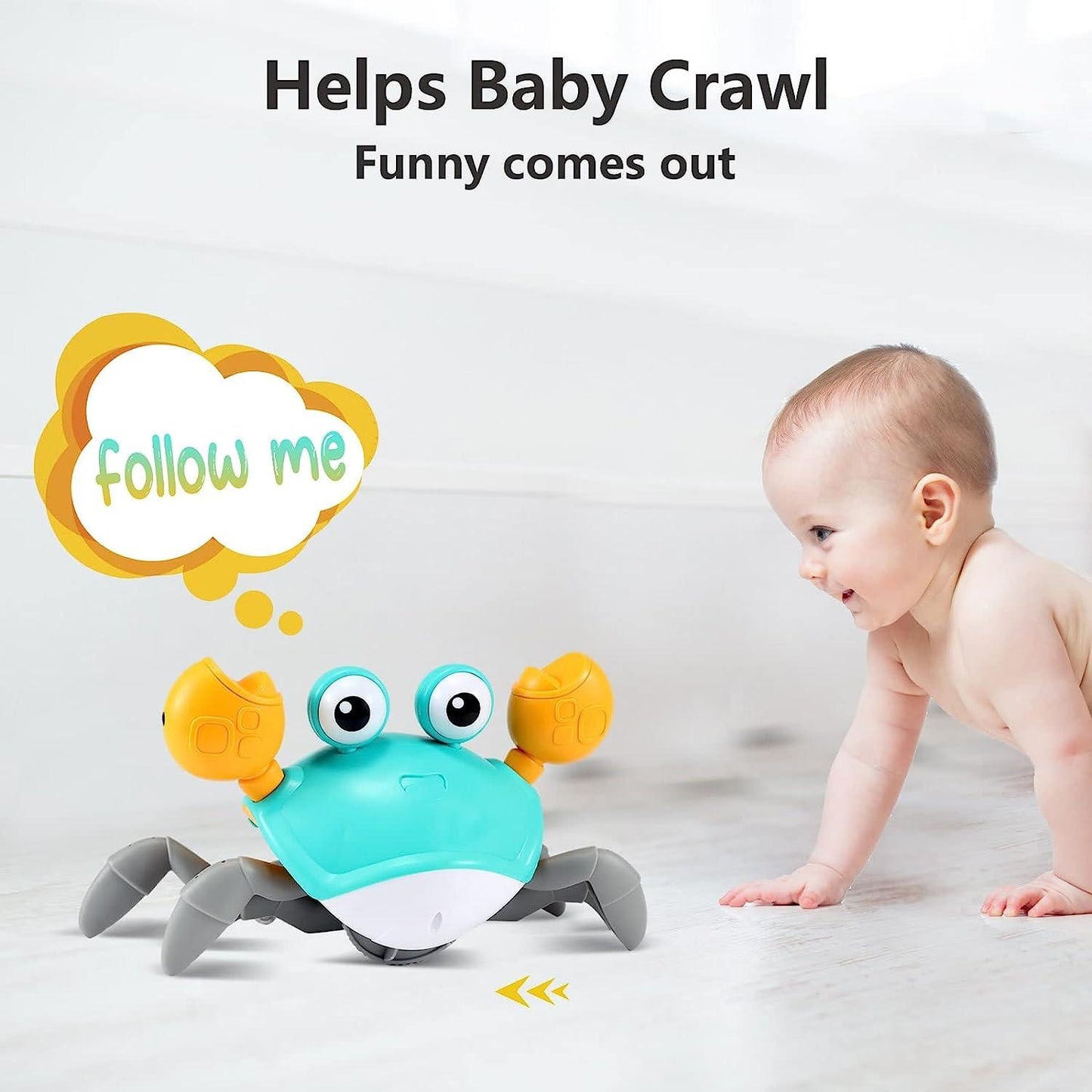 Baby Toys Infant Crawling Crab Toy