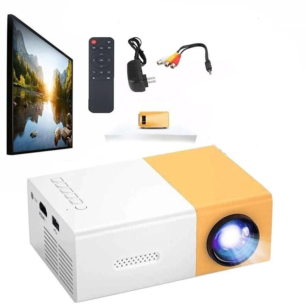 Mini Portable Projector 1080P LED Pico Video Projector