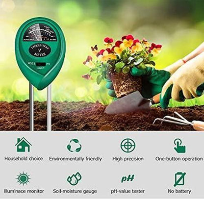 3-in-1 Soil Moisture Meter - undergroundbay